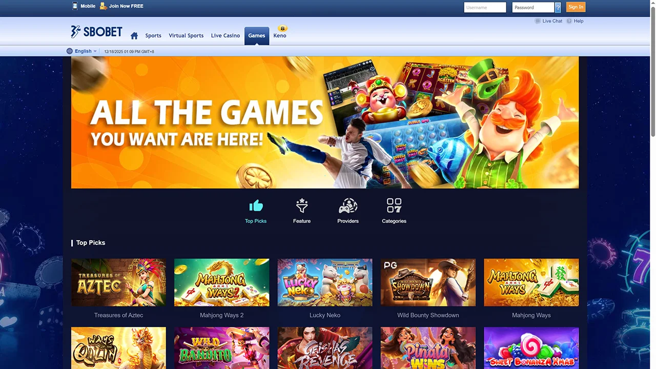 ทางเข้า sbobet