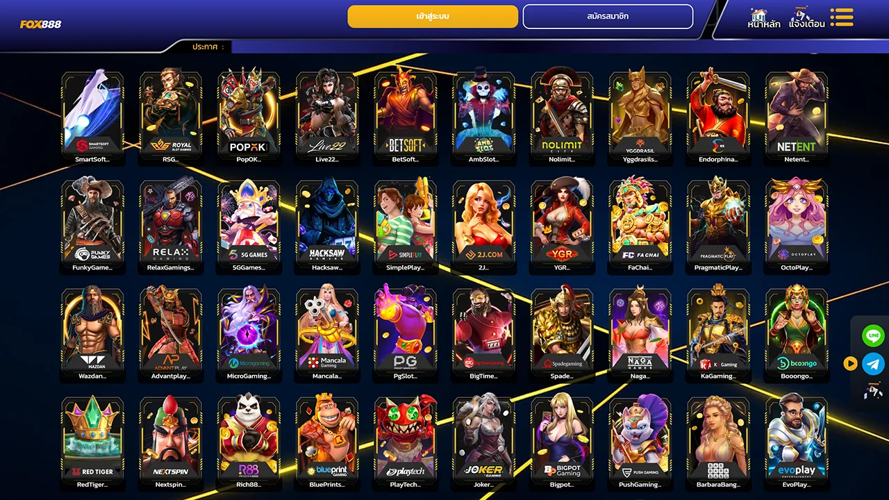 เข้าสู่ระบบ fox888
